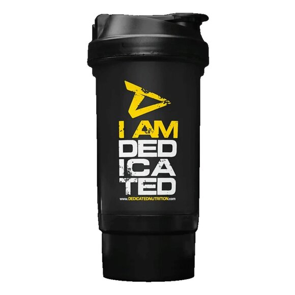 Dedicated Nutrition I am Dedicated 20oz 2 in 1 shaker bottle - Picture 1 of 1
